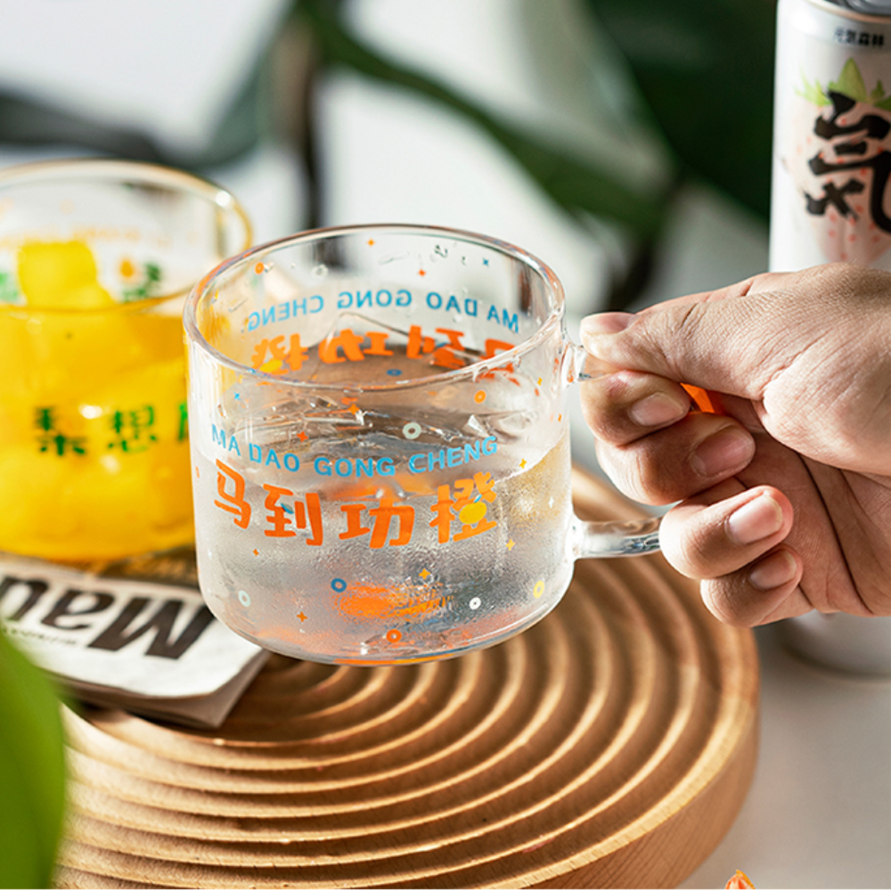 Glass Mugs With Quotes - Grafton Collection