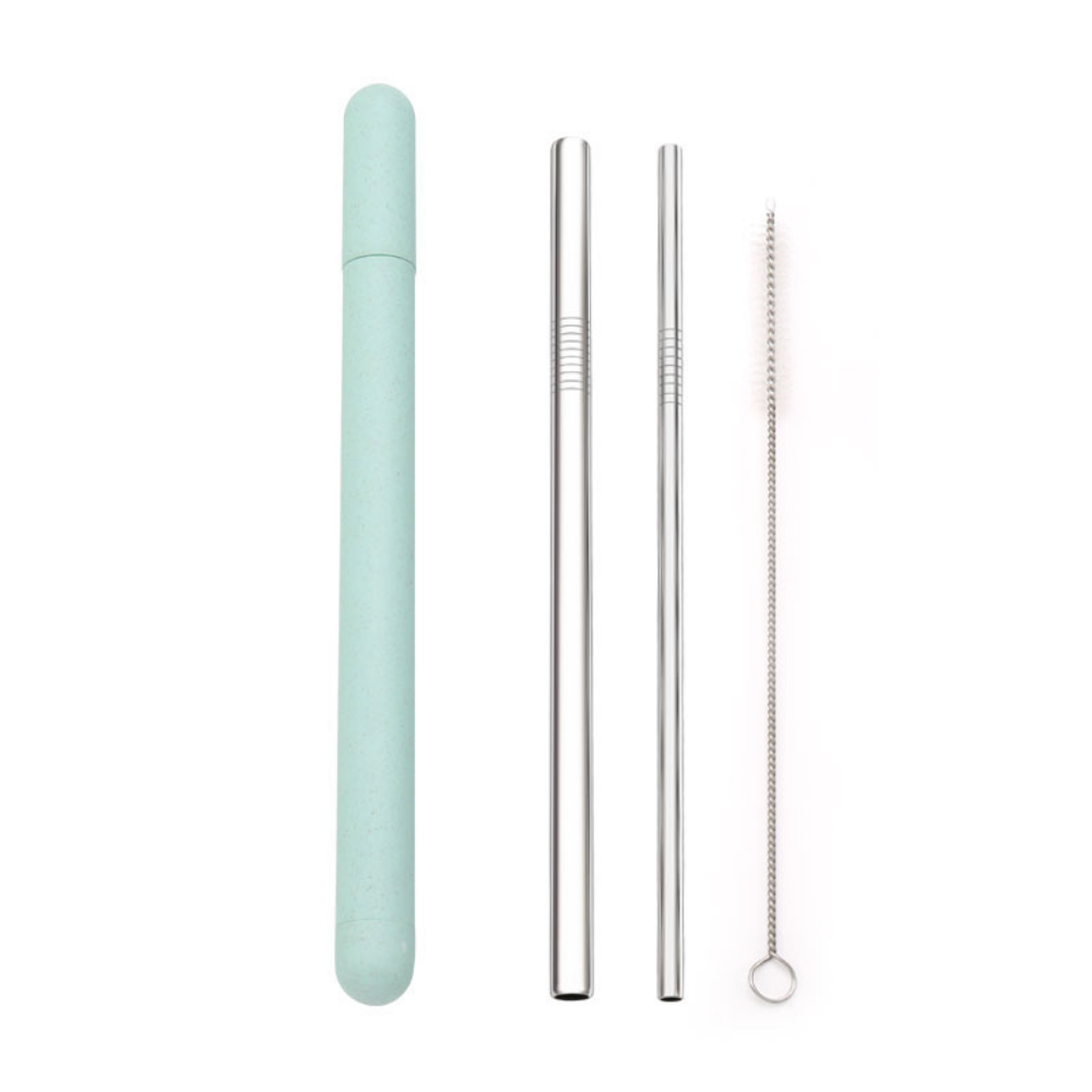 Metal Straws + Case - Grafton Collection
