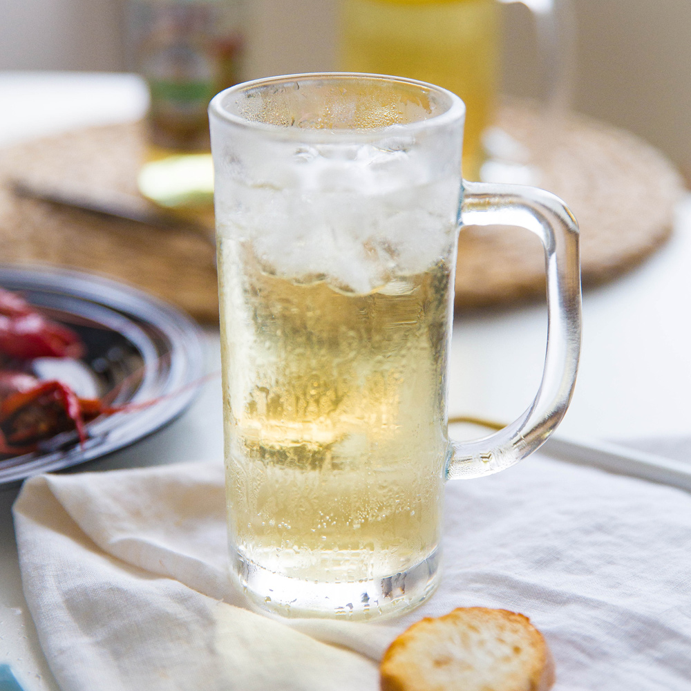 Tall Glass Mugs - Grafton Collection