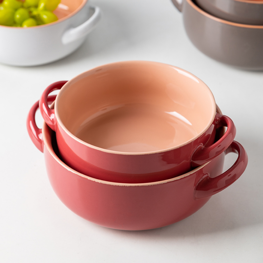 Soup Bowls With Handles - Grafton Collection