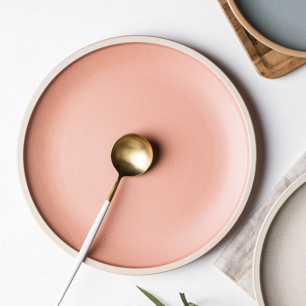 Round Modern Ceramic Dishes - Grafton Collection