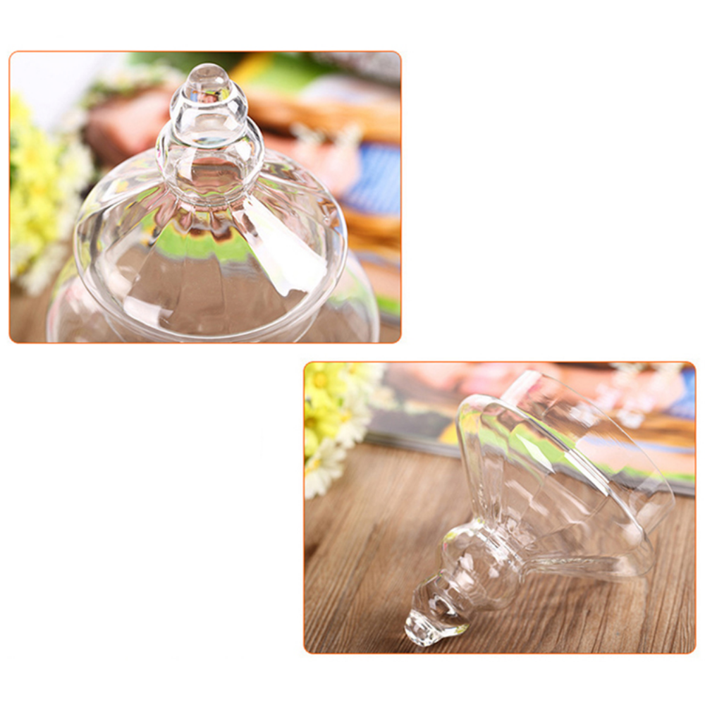 Heart-Shaped Glass Candy Jar - Grafton Collection