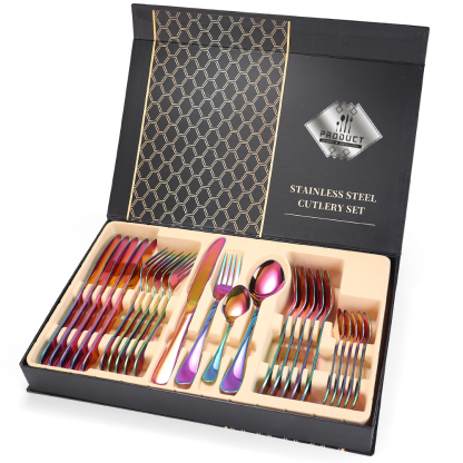 Stainless Steel Cutlery Set - 16 & 24 Pieces - Grafton Collection