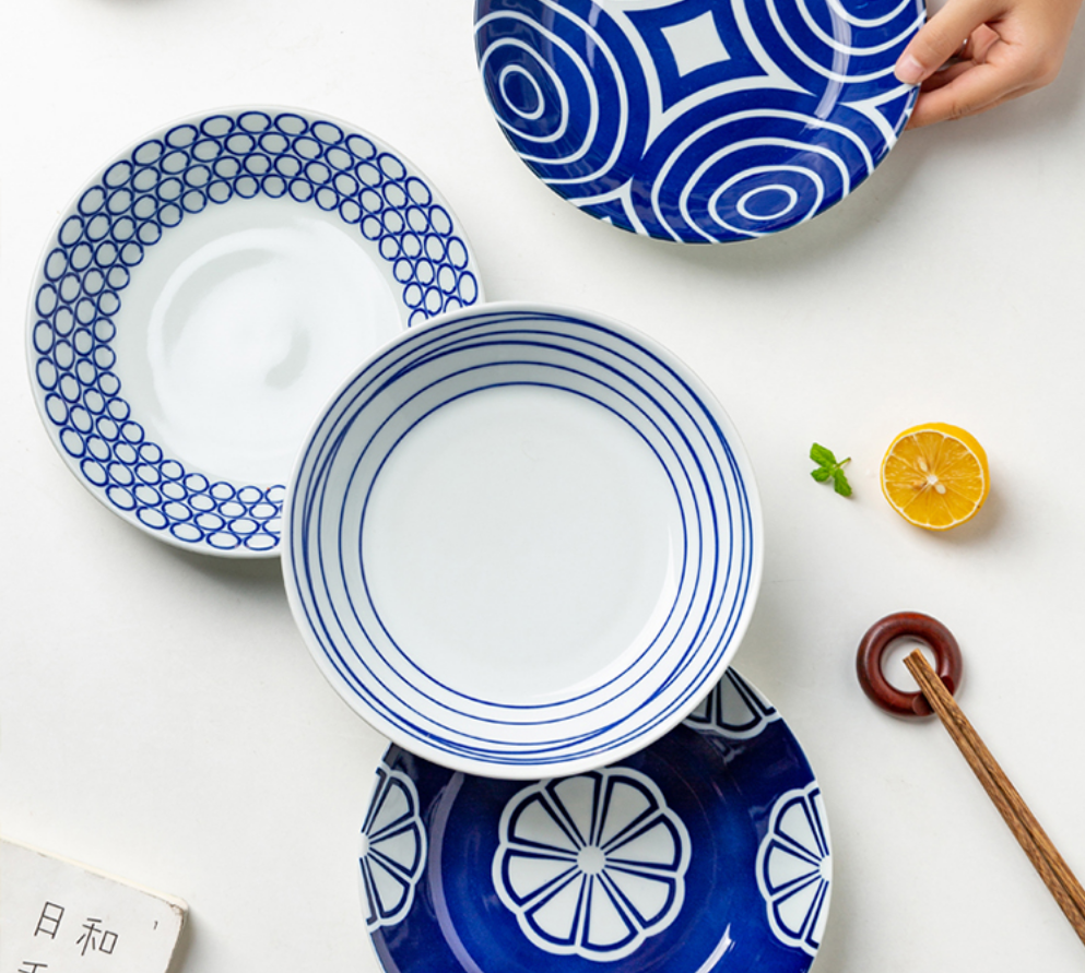 Japanese Style Classic Blues Bowl With Gift box - Grafton Collection