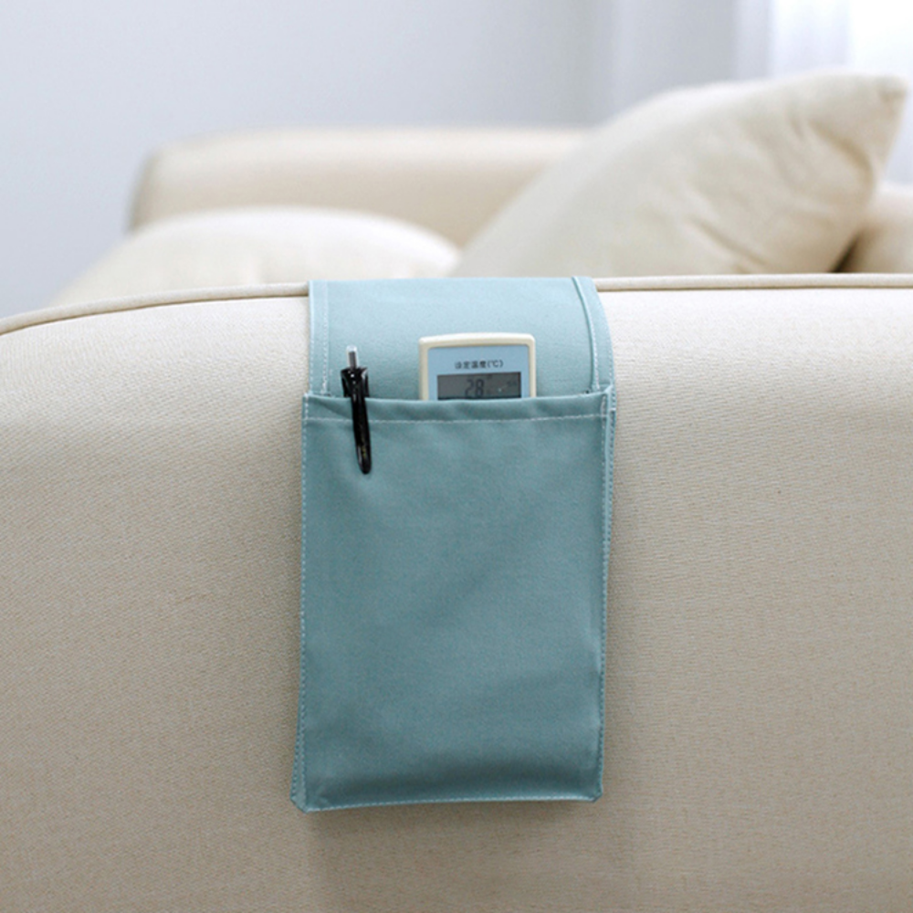 Sofa Armrest Simplistic Remote Control & Accessories Storage Bag - Grafton Collection