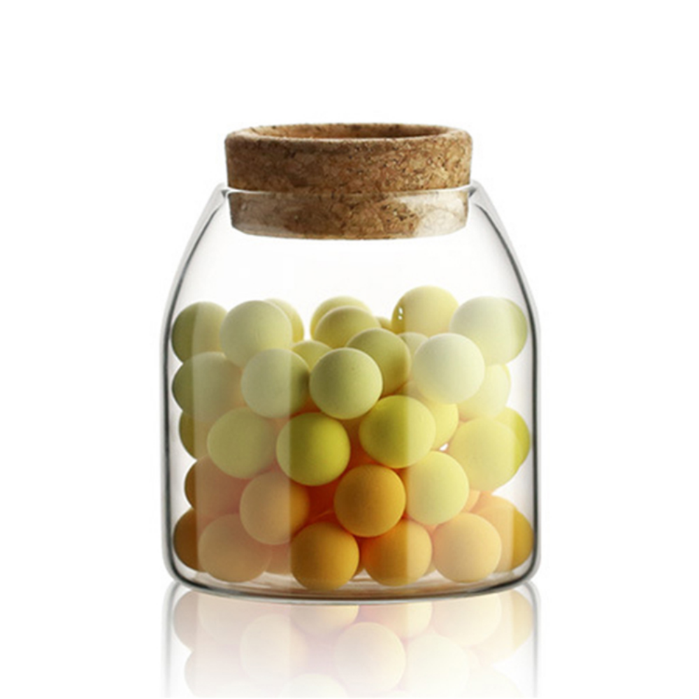Cork-Sealed Glass Jars - Grafton Collection