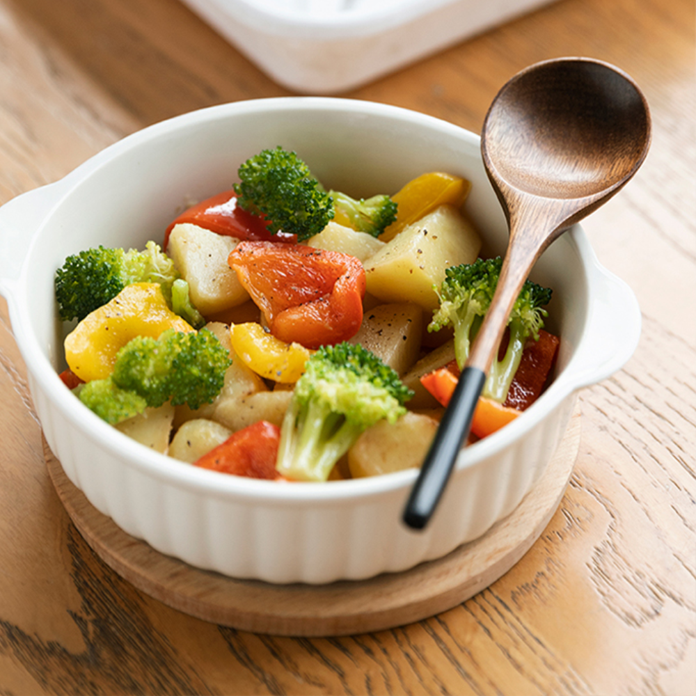 Cream Ceramic Baking Dish - Grafton Collection