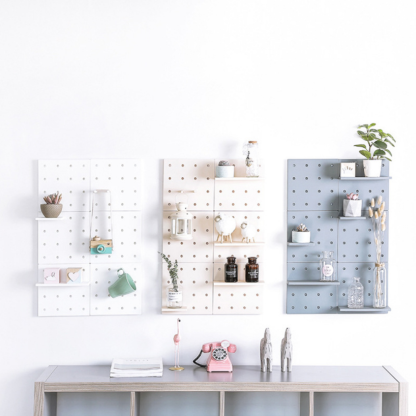 Decorative Bathroom Wall-Hanging Detachable Organizer - Grafton Collection
