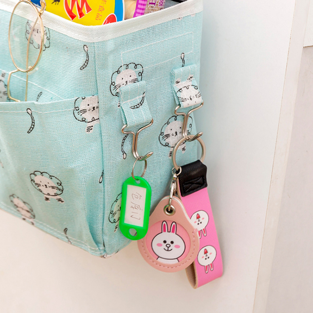 Cotton & Linen Bedside Storage Hanging Bag - Grafton Collection