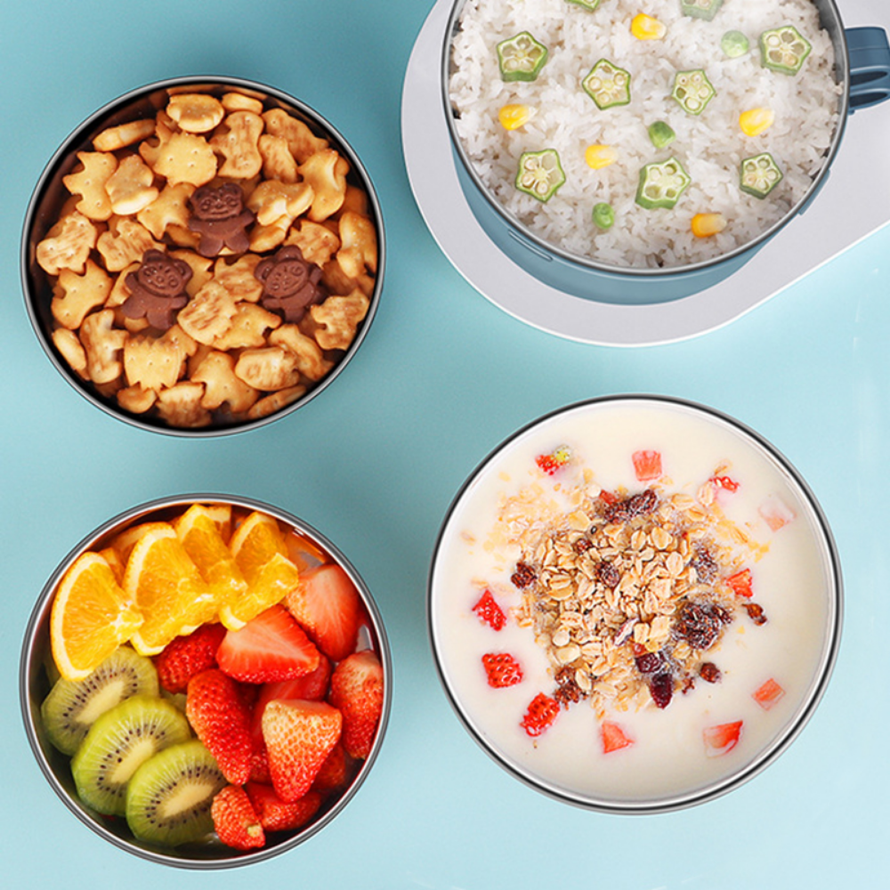 Double-Layer Container With Lid - Grafton Collection