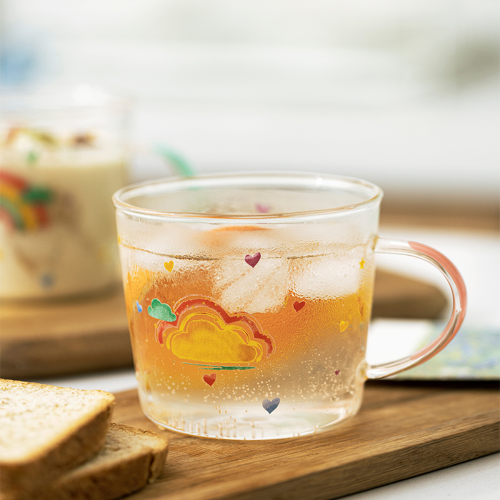 Glass Rainbow Mugs - Grafton Collection