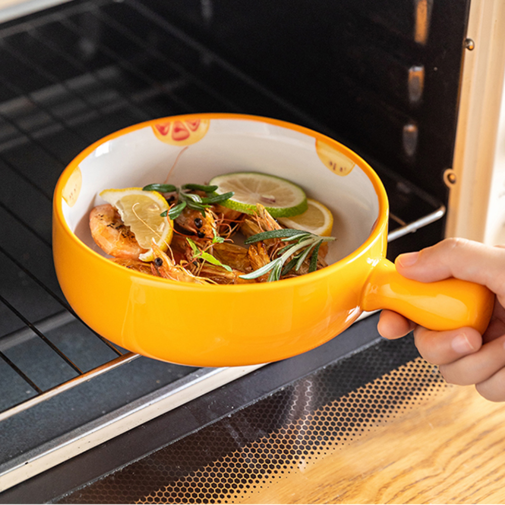 Fruit Pattern Baking Bowls With Handle - Grafton Collection