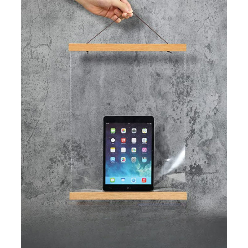 Brown Magnetic Poster Hanger Frame - Magnet Poster Frame for Posters, Prints, Photos, Pictures, Maps, Scrolls, - Grafton Collection