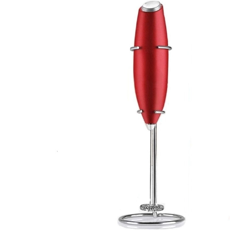 Milk Frother Handheld Foam Maker For Lattes - Whisk Drink Mixer For Coffee, Mini Foamer For Cappuccino, Frappe, Matcha, Hot Chocolate - Grafton Collection