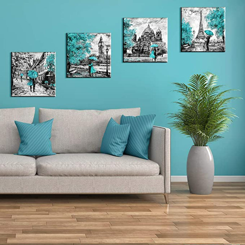 Wall Decor for Living Room Modern Painting Kitchen Home Decorations - Grafton Collection