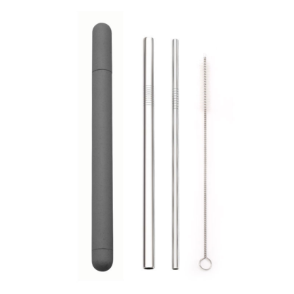 Metal Straws + Case - Grafton Collection
