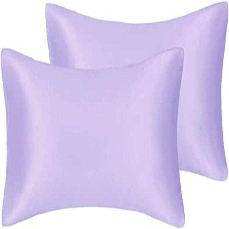 Silk Satin Pillowcase Set of 2 - Silk Pillowcases for Hair and Skin, Satin Pillow Covers 2 Pack with Envelope Closure - Grafton Collection