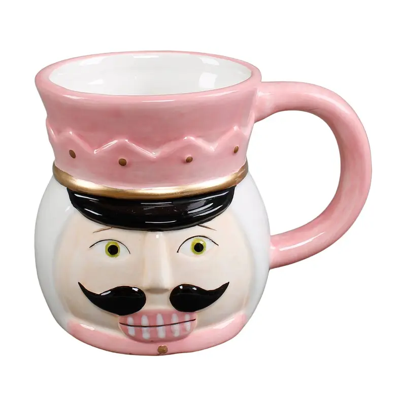 Classic Ceramic Nutcracker Christmas Drinkware Mug