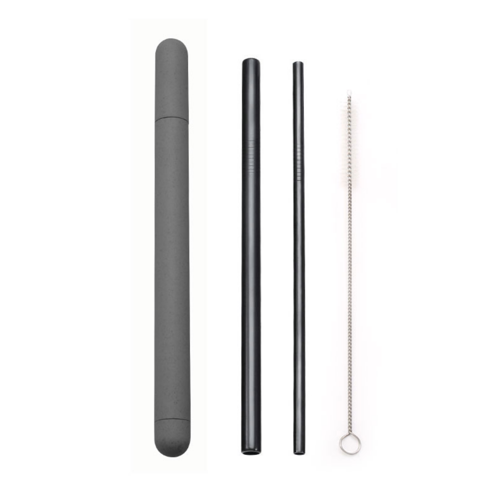 Metal Straws + Case - Grafton Collection