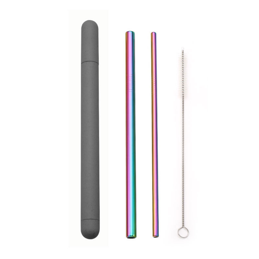 Metal Straws + Case - Grafton Collection