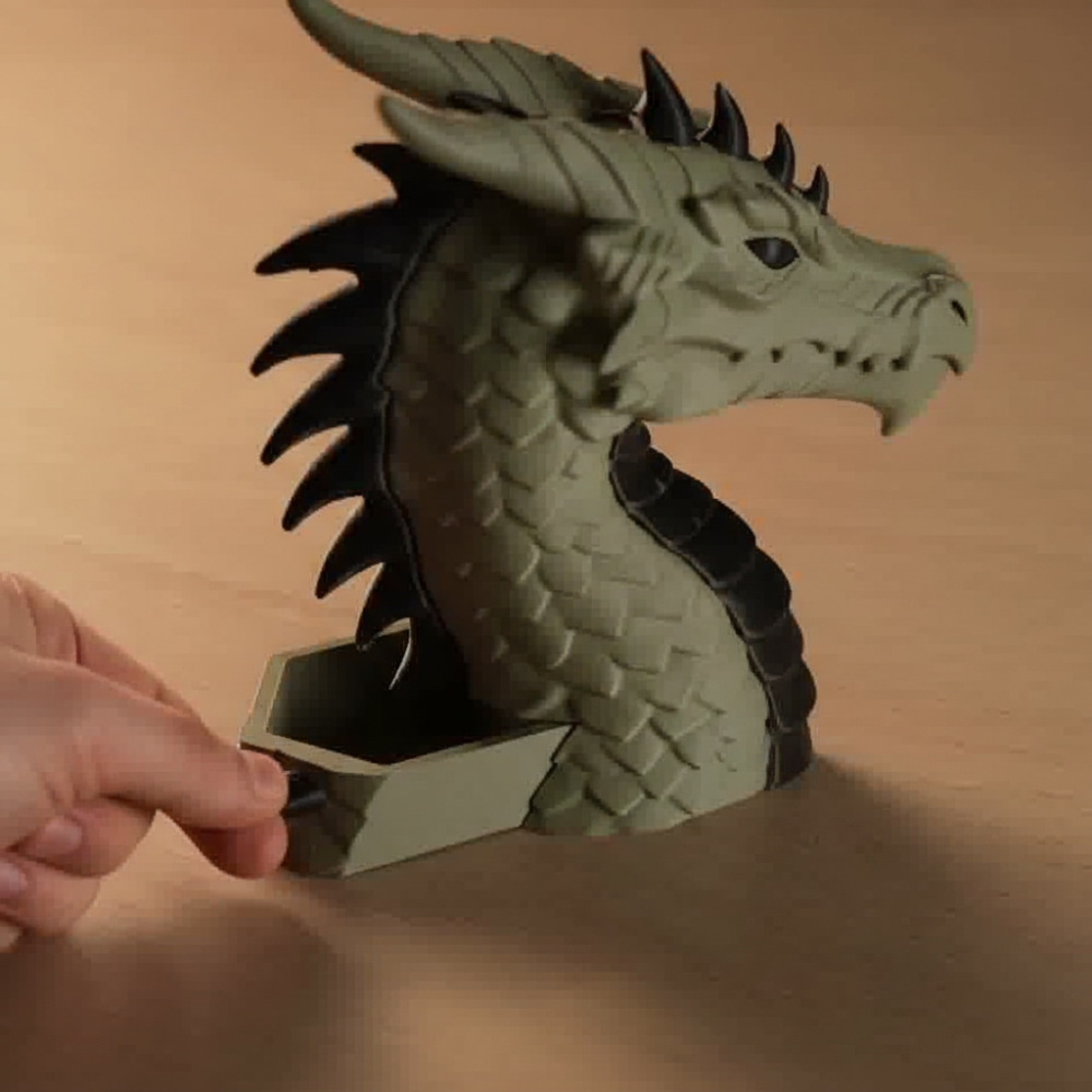 Shadow Flame Dragon Backflow Incense Holder