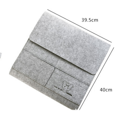Bedside Felt Storage Bag For Books & Accessories - Grafton Collection