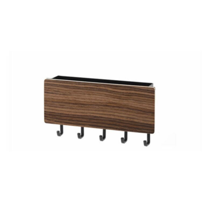 Japanese Style Wooden Hanging Key & Accessories Storage Rack - Grafton Collection