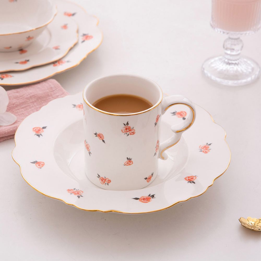 Rose Pattern Dinnerware - Grafton Collection