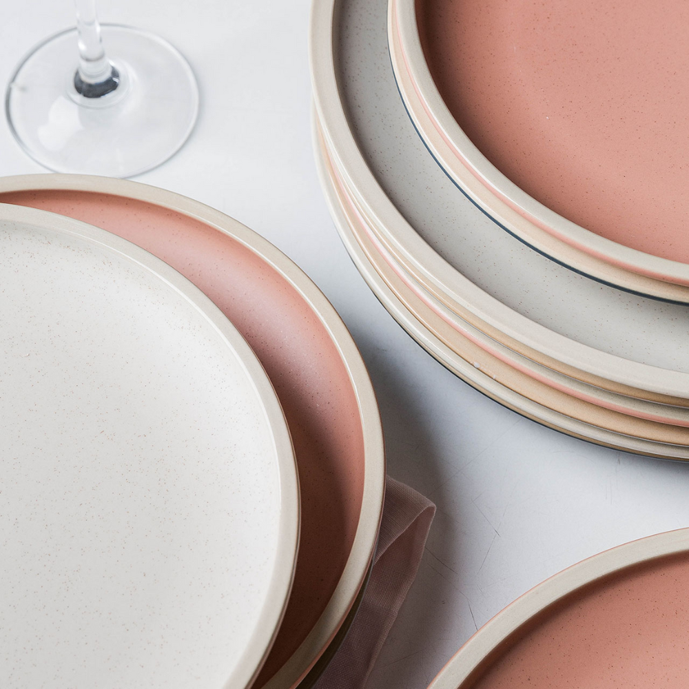 Round Modern Ceramic Dishes - Grafton Collection