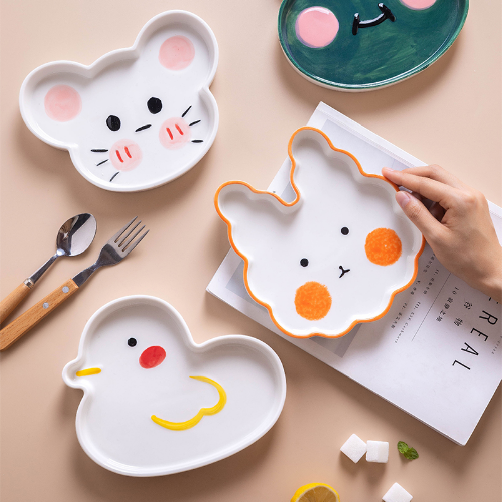 Animal-Shaped Ceramic Plate - Grafton Collection