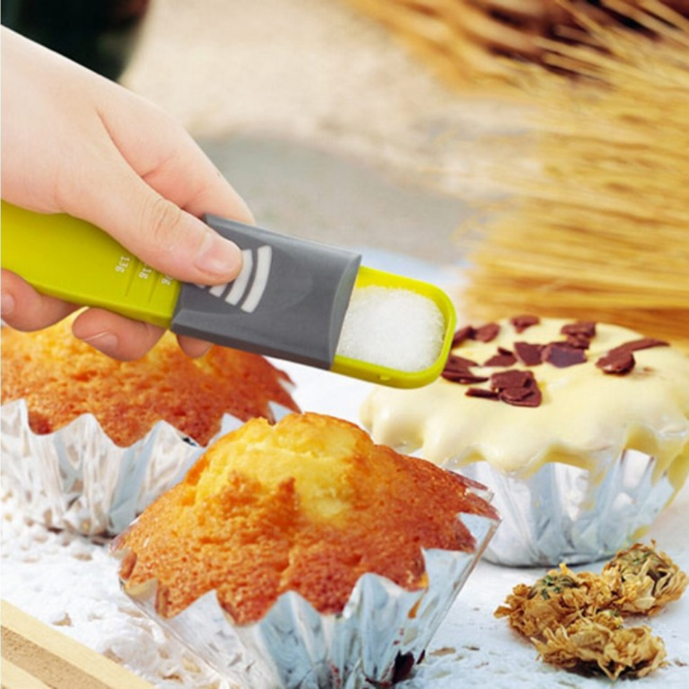 Measuring Spoon & Cup Baking Tool With Scale - Grafton Collection