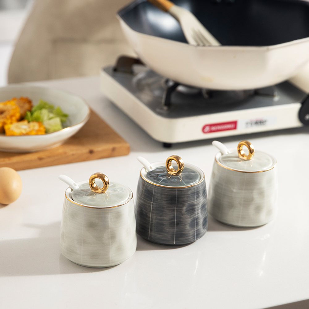 Luxurious Ceramic Jar - Grafton Collection