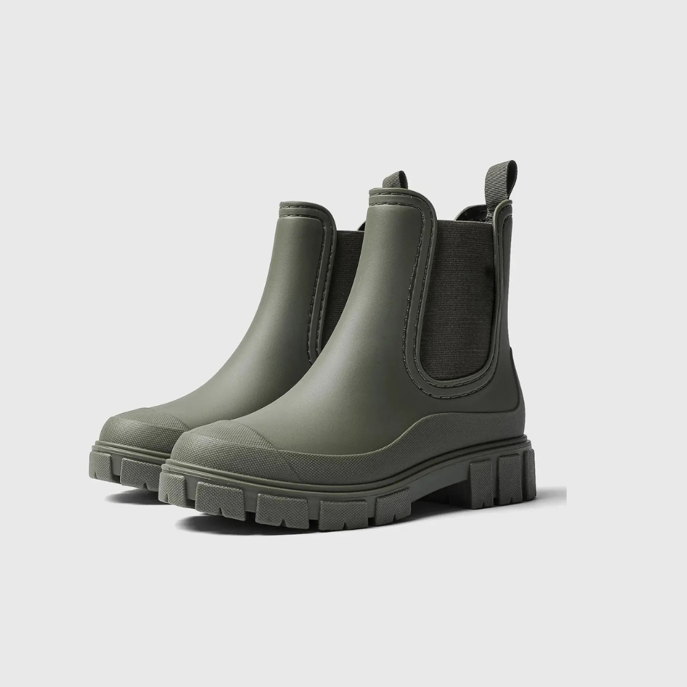 Waterproof Slip On Rain Boots For Women