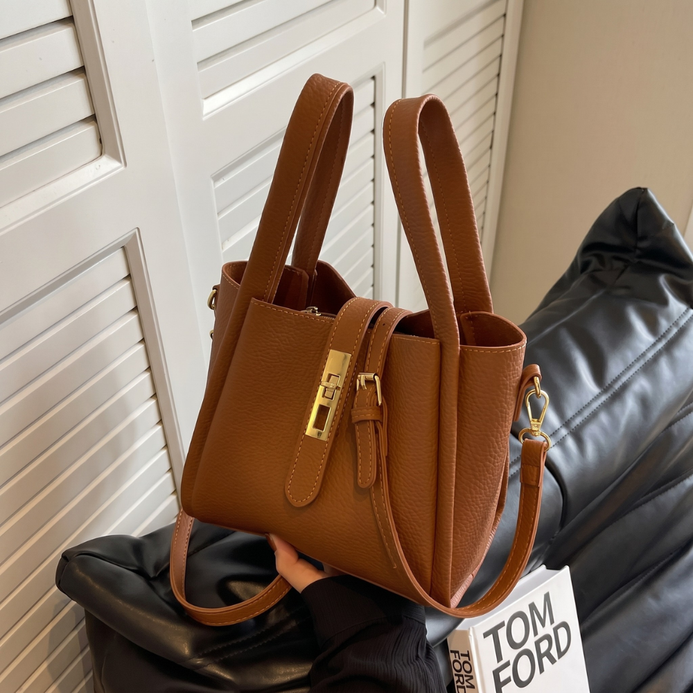 Retro Style Crossbody Bag For Work
