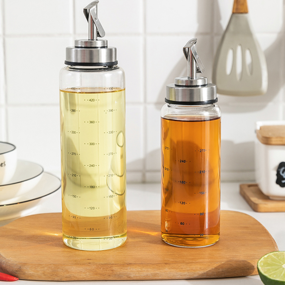 Automatic Release Glass Oil Container - Grafton Collection