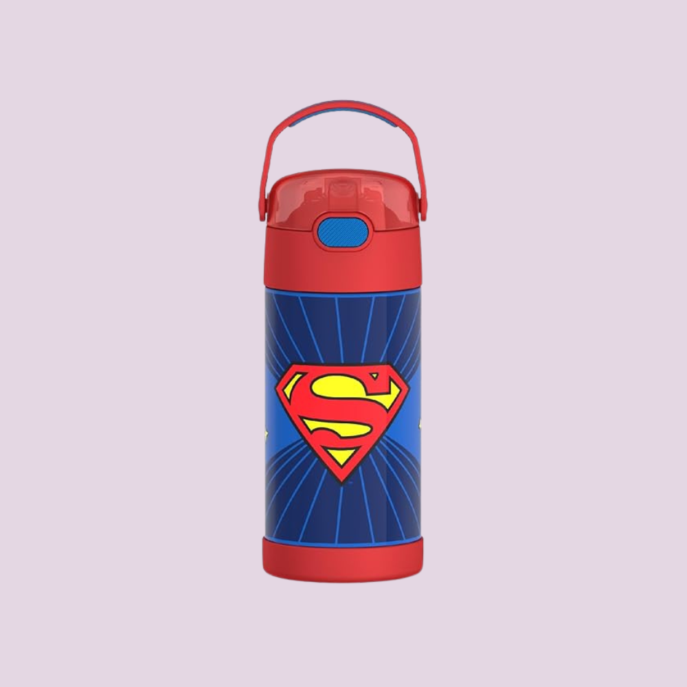 Kids Stainless Steel Vacuum Insulated Water Bottle with Straw