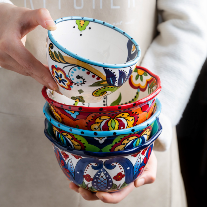 Colorful Ceramic Dinnerware - Grafton Collection