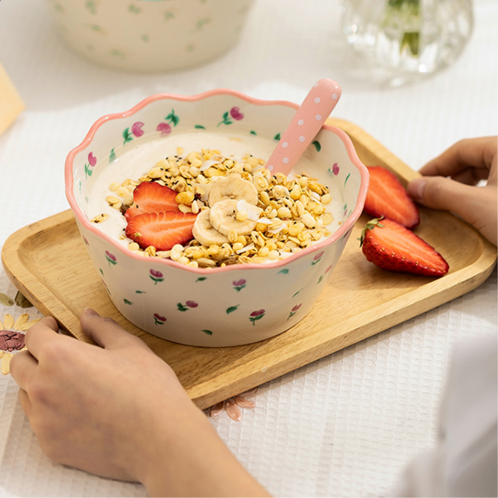 Flower Noodle Salad Bowl - Grafton Collection