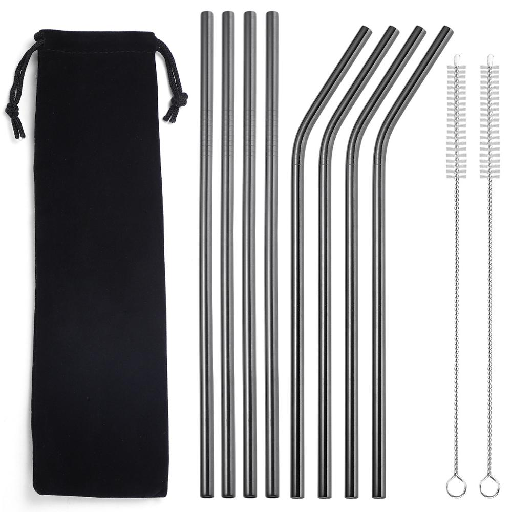 Reusable Metal Straws + Case - Grafton Collection