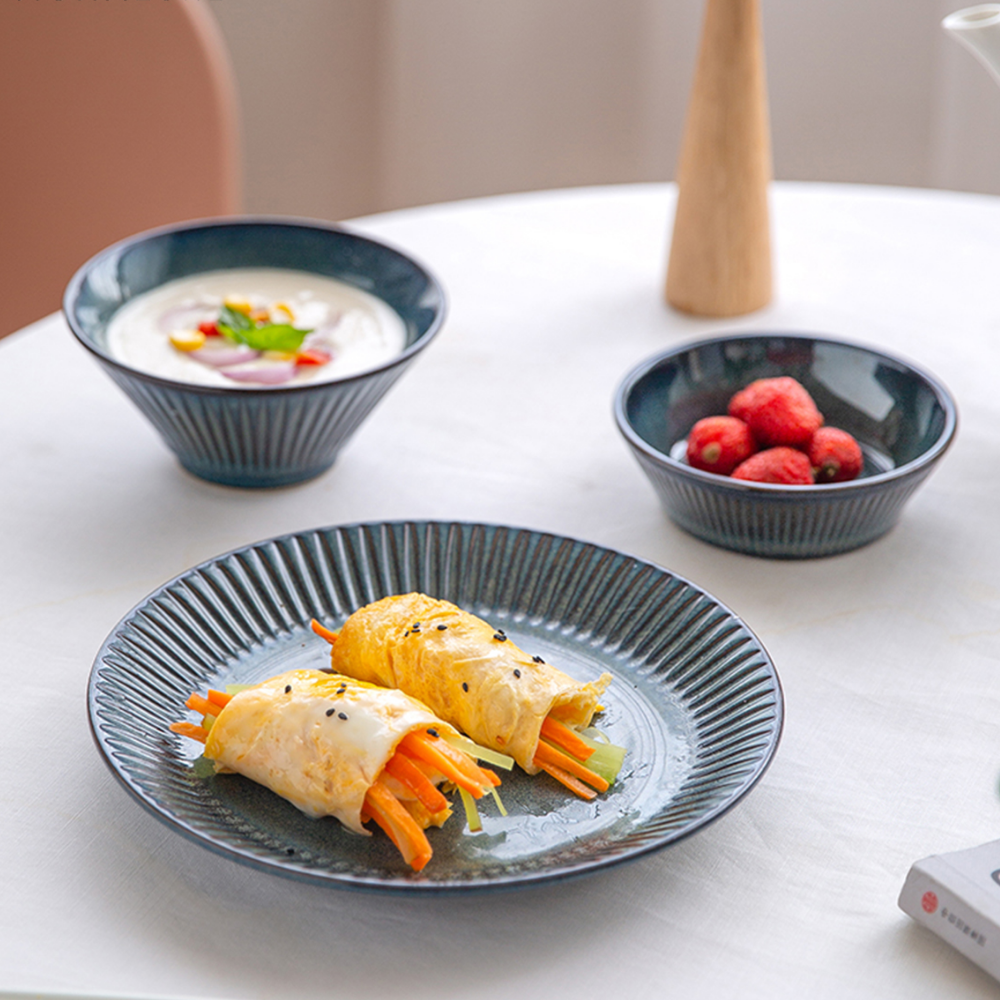 Retro Blue Dinnerware - Grafton Collection