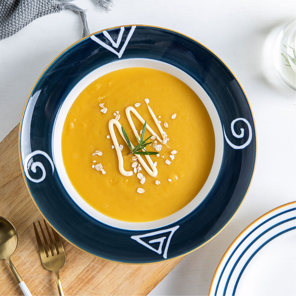 Japanese Style Ceramic Dinner Plate - Grafton Collection