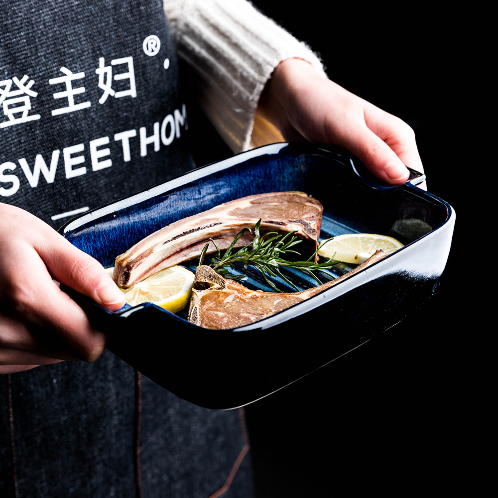 Northern Blue Ceramic Bowls - Grafton Collection