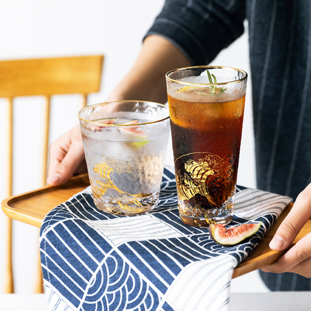 Gold Glass Cups - Grafton Collection