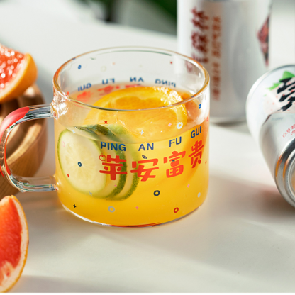 Glass Mugs With Quotes - Grafton Collection