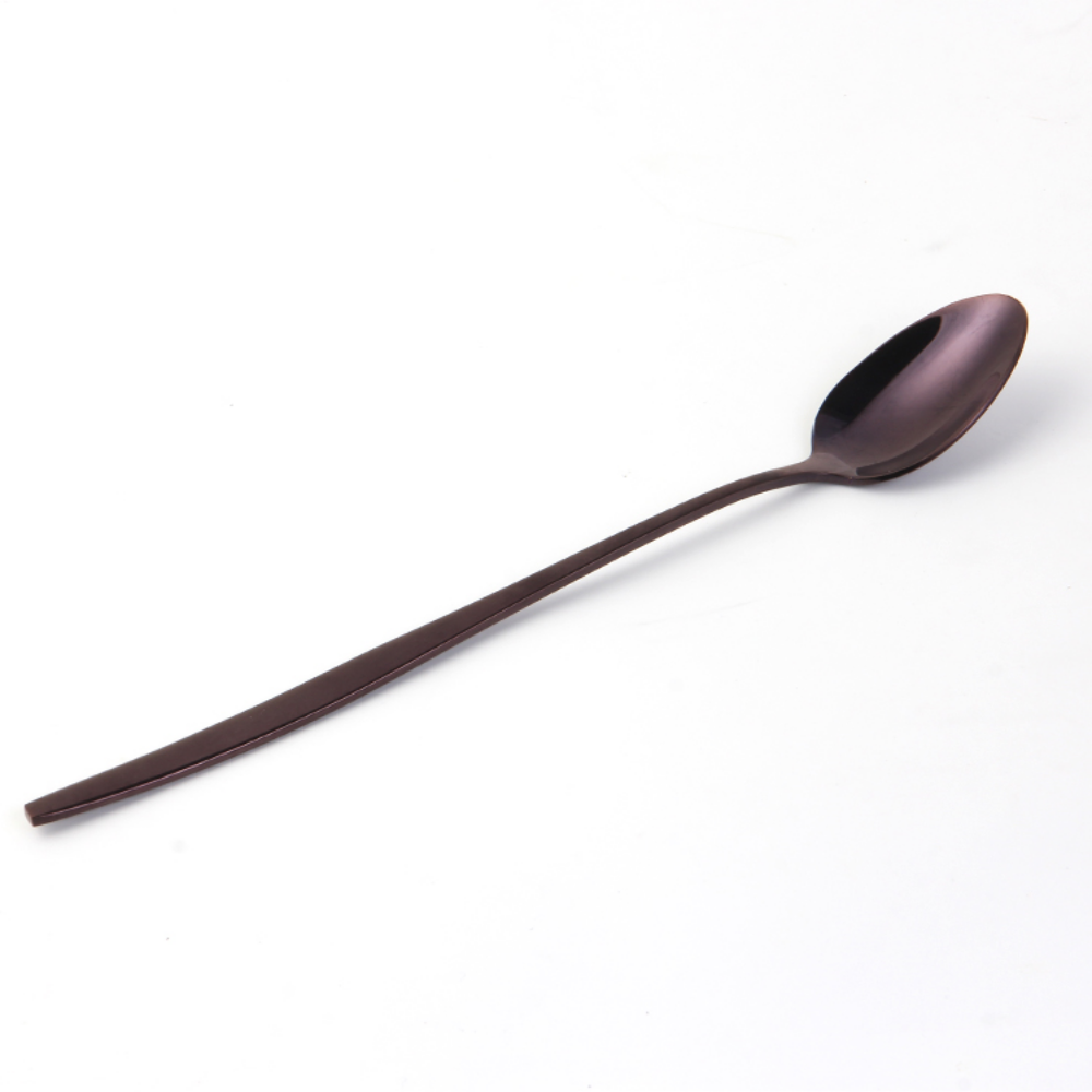 Colorful Stainless Steel Elongated Traditional Spoons - Grafton Collection