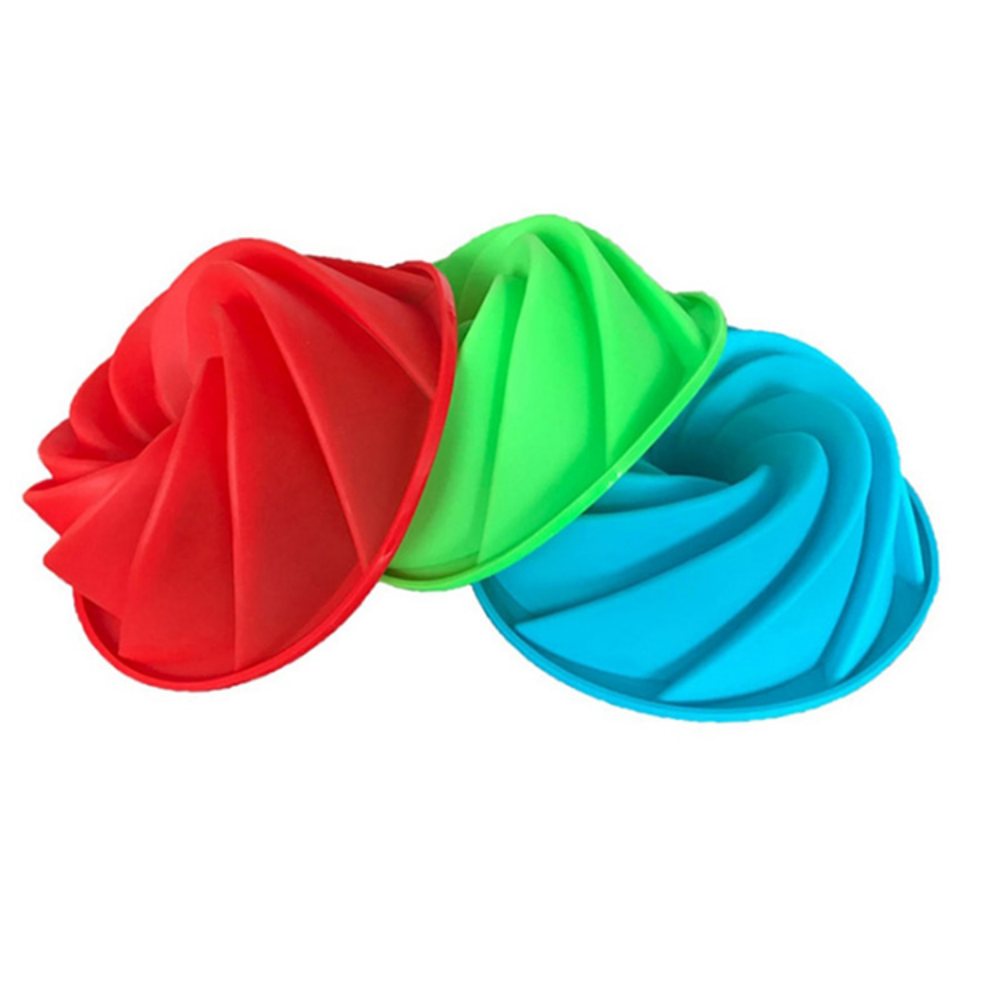 9.5" Food Grade Silicone Spiral Cake Baking Tool - Grafton Collection