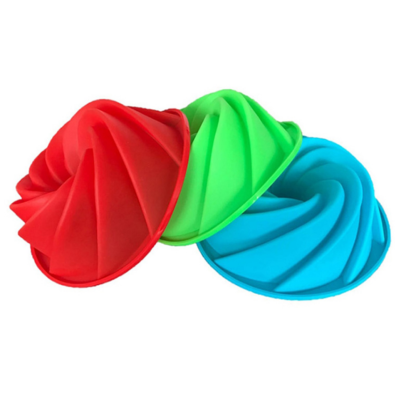 9.5" Food Grade Silicone Spiral Cake Baking Tool - Grafton Collection