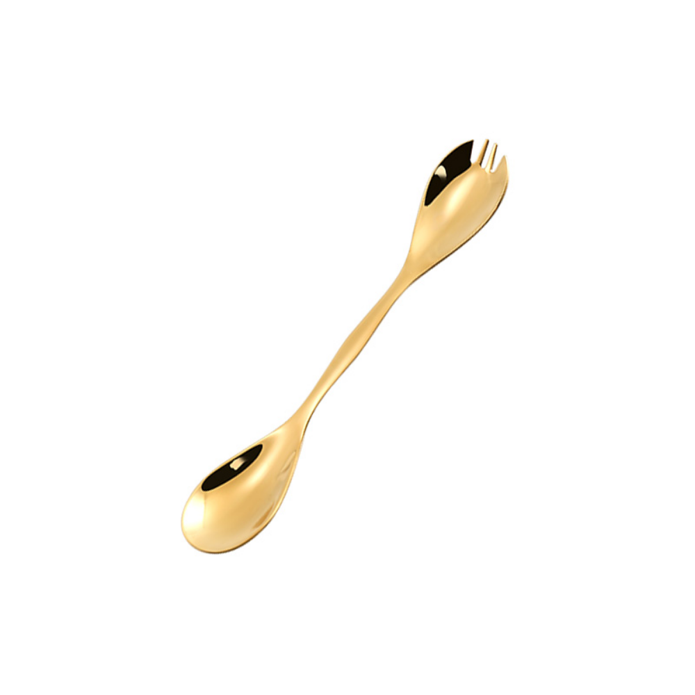 Stainless Steel 2-In-1 Spoon & Fork Utensils - Grafton Collection