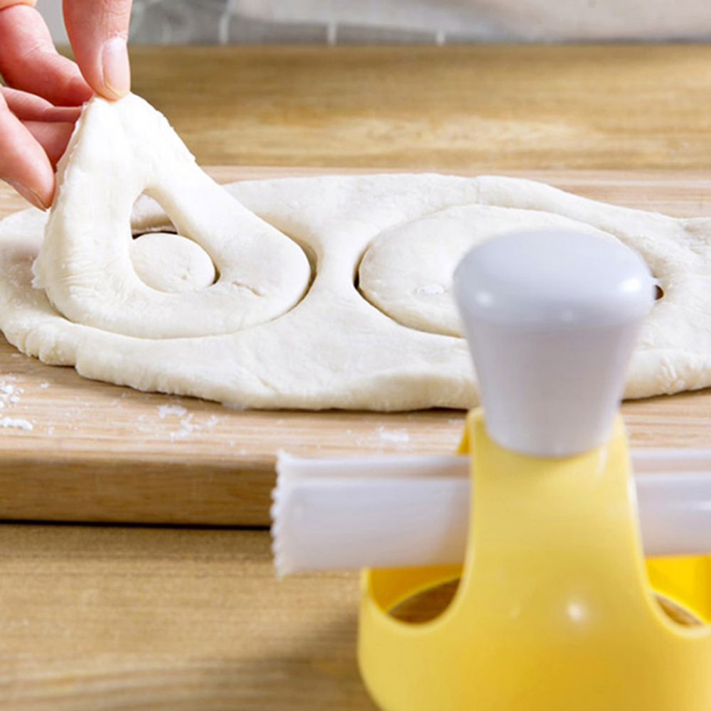 Hollow Donut Mold With Dipping Tongs - Grafton Collection
