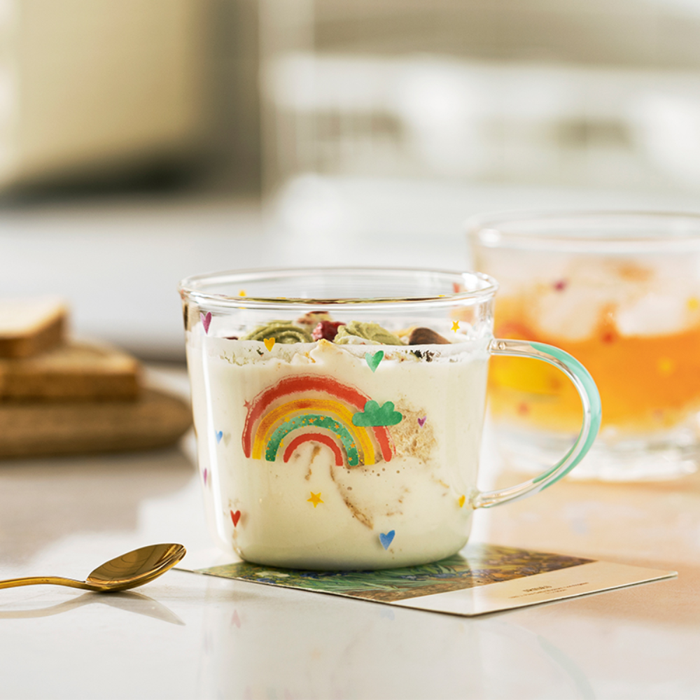 Glass Rainbow Mugs - Grafton Collection